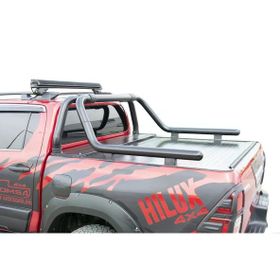 Omsa Toyota Hilux Çap.76 Siyah 2015 ve Sonrası Kobra Rollbar