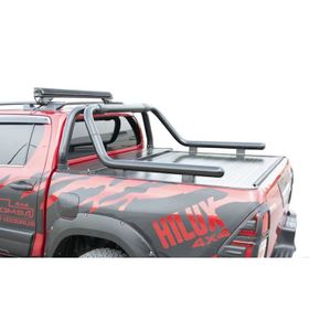 Omsa Toyota Hilux Çap.76 Siyah 2015 ve Sonrası Kobra Rollbar