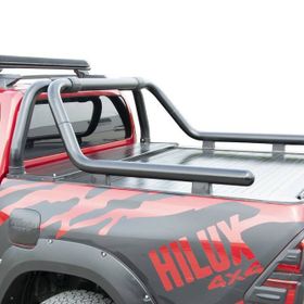 Omsa Toyota Hilux Çap.76 Siyah 2015 ve Sonrası Kobra Rollbar
