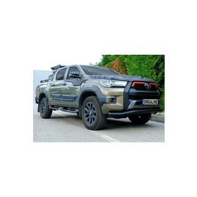 Omsa Toyota Hilux Texas Çap:76 Siyah 2020 ve Sonrası Ön Alt Koruma