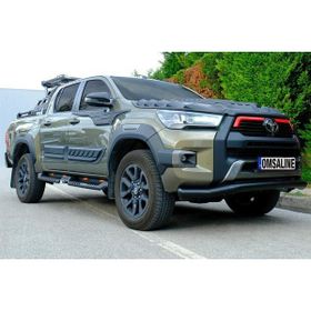 Omsa Toyota Hilux Texas Çap:76 Siyah 2020 ve Sonrası Ön Alt Koruma