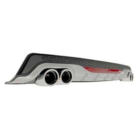 Omsa Universal Amg G 2 Krom Egzos Gri Mat Siyah Abs Difüzör