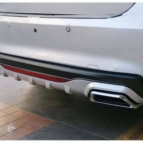 Omsa Universal Amg Plus G 2 Krom Egzos Gri Mat Siyah Abs Difüzör