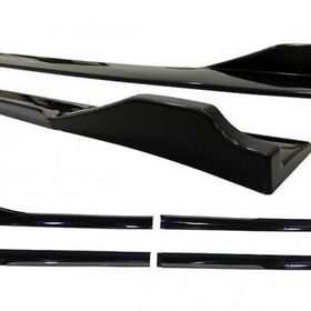 Omsa Universal Race Flaplı Gri Piano Black ABS Marşpiyel