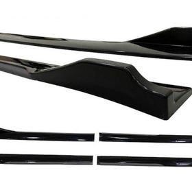 Omsa Universal Race Flaplı Gri Piano Black ABS Marşpiyel