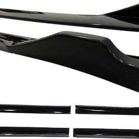 Omsa Universal Race Flaplı Gri Piano Black ABS Marşpiyel