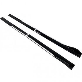 Omsa Universal Race Flaplı Piano Black ABS Marşpiyel