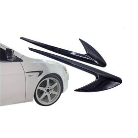 Omsa Universal Race Piano Siyah Abs Çamurluk Hava Deliği