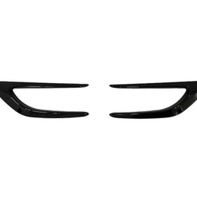 Omsa Universal Sport 2 Parça Piano Black ABS Çamurluk Hava Deliği