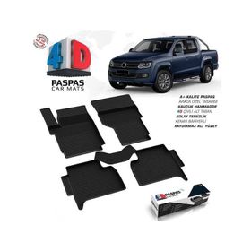 Omsa Vw Amarok 4D Siyah 2010 ve Sonrası Havuzlu Paspas