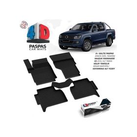 Omsa Vw Amarok 4D Siyah 2010 ve Sonrası Havuzlu Paspas