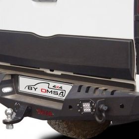 Omsa VW Amarok Dakar 2010 ve Sonrası Ledli Sensörlü Çelik Arka Tampon