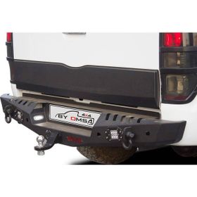 Omsa VW Amarok Dakar 2010 ve Sonrası Ledli Sensörlü Çelik Arka Tampon