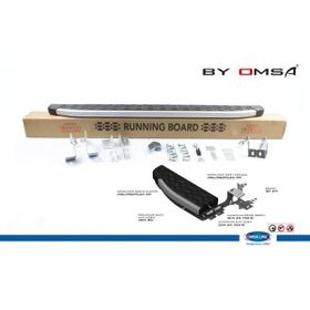 Omsa VW Caddy Blackline Alüminyum 2003-2020 Arası Yan Basamak