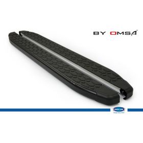 Omsa VW Caddy Blackline Siyah 2003-2020 Arası Yan Basamak