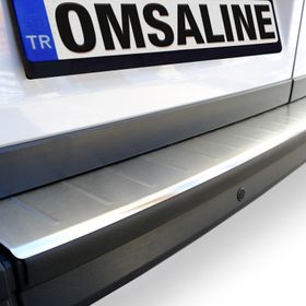 Omsa VW Crafter 2017 ve Sonrası Taşlı Krom Arka Tampon Eşiği