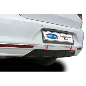 Omsa VW Passat Arka Orta 2015-2019 Arası Difüzör
