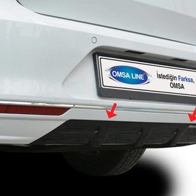 Omsa VW Passat Arka Orta 2015-2019 Arası Difüzör