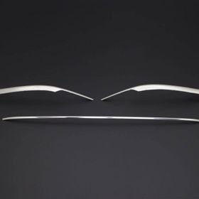 Omsa VW Passat B8 2015-2019 Arası 3 Parça Krom Arka Tampon Çıtası