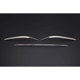 Omsa VW Passat B8 2015-2019 Arası 3 Parça Krom Arka Tampon Çıtası