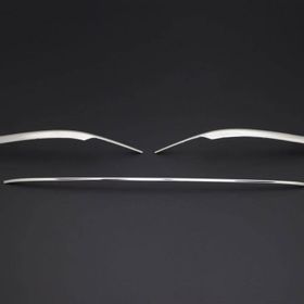 Omsa VW Passat B8 2015-2019 Arası 3 Parça Krom Arka Tampon Çıtası