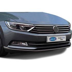 Omsa VW Passat B8 2015-2019 Arası 3 Parça Krom Ön Tampon Çıtası