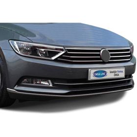 Omsa VW Passat B8 2015-2019 Arası 3 Parça Krom Ön Tampon Çıtası