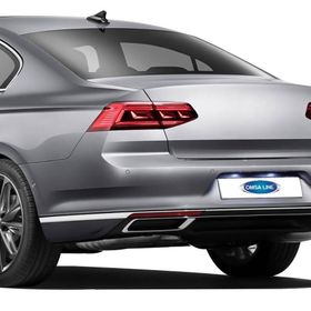 Omsa VW Passat B8.5 2019 ve Sonrası 3 Parça Krom Arka Tampon Çıtası