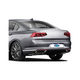Omsa VW Passat B8.5 2019 ve Sonrası 3 Parça Krom Arka Tampon Çıtası