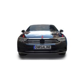 Omsa VW Passat B8.5 2019 ve Sonrası 3 Parça Krom Far Üstü Çıta