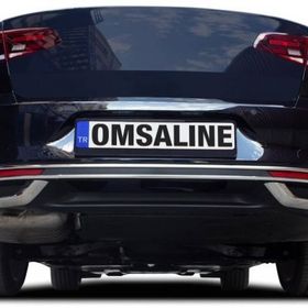 Omsa VW Passat B8.5 Krom Difüzör 2019 ve Sonrası Egzoz Çerçevesi