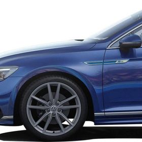 Omsa VW Passat B8.5 R-Line Krom Mavi 4 Parça ABS 2019 ve Sonrası Çamurluk Çıtası