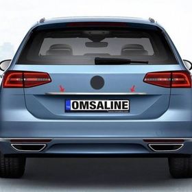Omsa VW Passat B8 Variant Krom Plaka Üstü 2015 ve sonrası Bagaj Çıtası