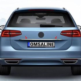 Omsa VW Passat B8 Variant Krom Plaka Üstü 2015 ve sonrası Bagaj Çıtası
