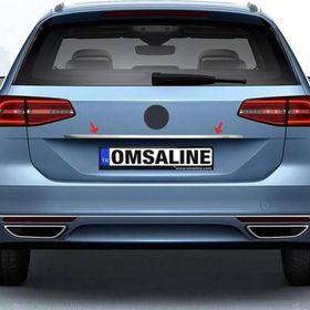Omsa VW Passat B8 Variant Krom Plaka Üstü 2015 ve sonrası Bagaj Çıtası