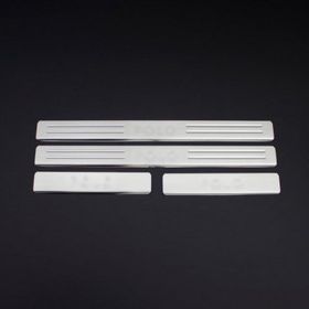Omsa VW Polo HB Krom 4 Parça 2009-2017 Arası Kapı Eşiği