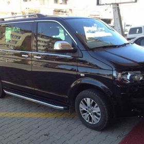 Omsa VW T5 Caravelle 14 Parça Tek Sürgü Kısa Şase 2003 ve Sonrası Krom Cam Çerçevesi