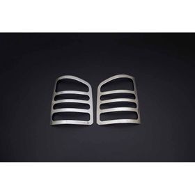 Omsa VW T5 Caravelle 2 Parça 2003-2010 Arası Krom Stop Çerçevesi