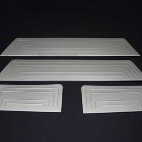 Omsa VW T5 Caravelle Norm Krom 4 Parça Taşlı 2003 ve Sonrası Kapı Eşiği