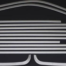 Omsa VW T5 Transporter 14 Parça Çift Sürgü Kısa Şase 2003-2015 Arası Krom Cam Çerçevesi