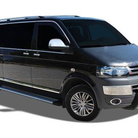 Omsa VW T5 Transporter 14 Parça Tek Sürgü Kısa Şase 2003 ve Sonrası Krom Cam Çerçevesi