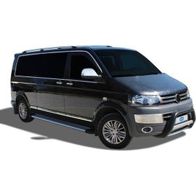 Omsa VW T5 Transporter 14 Parça Tek Sürgü Kısa Şase 2003 ve Sonrası Krom Cam Çerçevesi