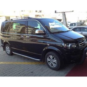 Omsa VW T5 Transporter 14 Parça Tek Sürgü Kısa Şase 2003 ve Sonrası Krom Cam Çerçevesi
