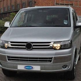Omsa VW T5 Transporter 4 Parça 2010-2014 Arası Krom Ön Panjur