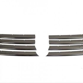 Omsa VW T5 Transporter 8 Parça 2003-2010 Arası Siyah Krom Ön Panjur