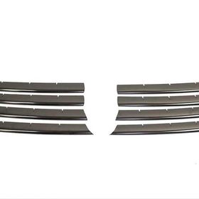 Omsa VW T5 Transporter 8 Parça 2003-2010 Arası Siyah Krom Ön Panjur