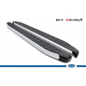 Omsa VW T5 Transporter Blackline Uzun Şase Alüminyum 2003-2014 Arası Yan Basamak
