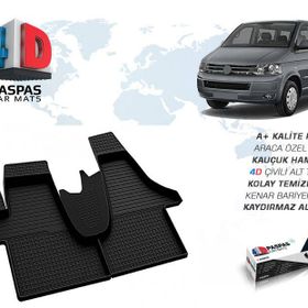 Omsa VW T5 Transporter Siyah 2003-2015 Arası 4D Havuzlu Paspas