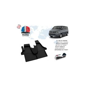 Omsa VW T5 Transporter Siyah 2003-2015 Arası 4D Havuzlu Paspas