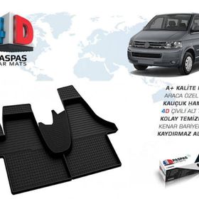 Omsa VW T5 Transporter Siyah 2003-2015 Arası 4D Havuzlu Paspas